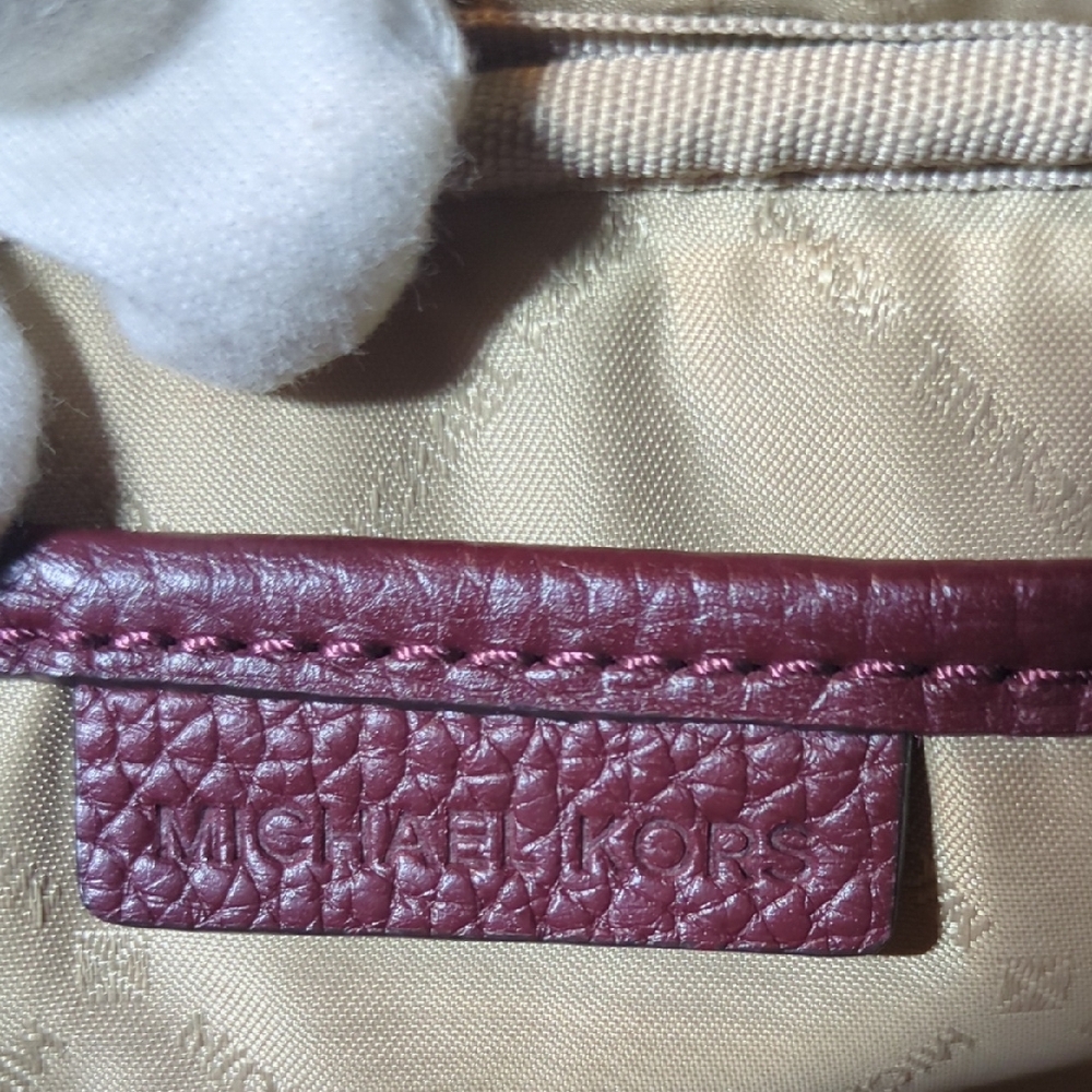 Michael Kors Monogram Satchel and Crossbody - Black and Brown - Picture 7 of 11